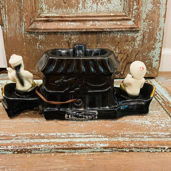 N5-RARE Mid Century Modern Oriental Console/TV Lamp Premco MFG Chicago, IL - Picture 3 of 10